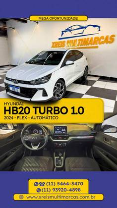 HYUNDAI HB20 1.0 TGDI FLEX COMFORT PLUS AUTOMÁTICO HYUNDAI HB20 1.0 TGDI FLEX COMFORT PLUS AUTOMÁTICO